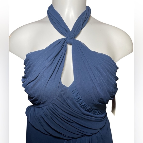 Badgley Mishka navy dress sz 6 - Picture 2 of 9